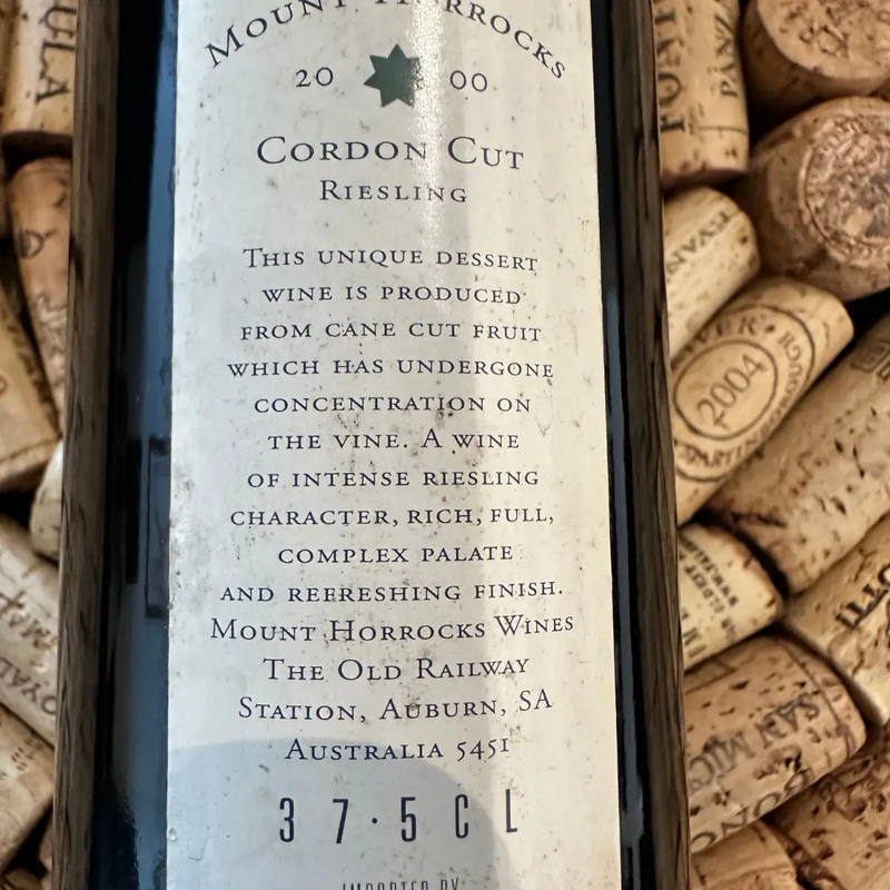 2000 Cordon Cut Riesling, Mount Horrocks Your Store
