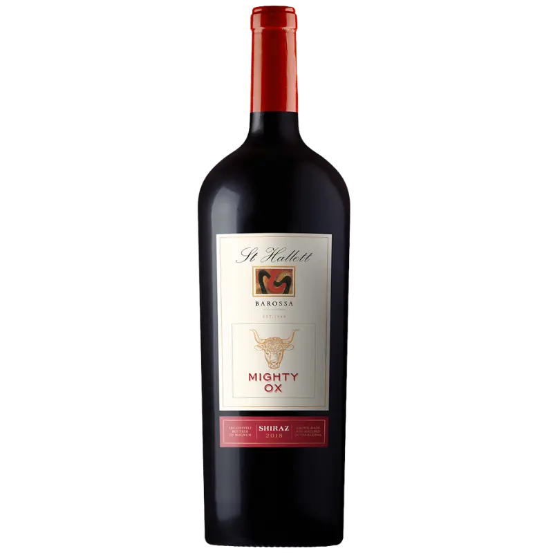 2018 Mighty Ox Shiraz, St Hallett, Magnum