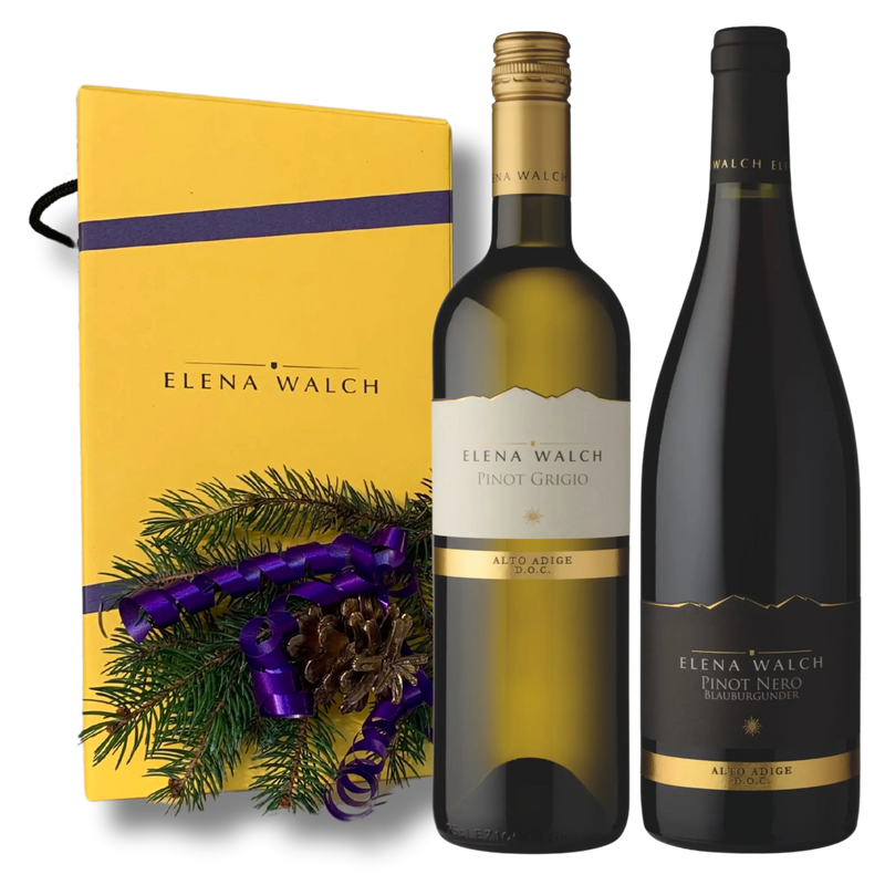 2024 Pinot Grigio & Pinot Noir Elena Walch, 2 Bottle Gift Box Wine Republic