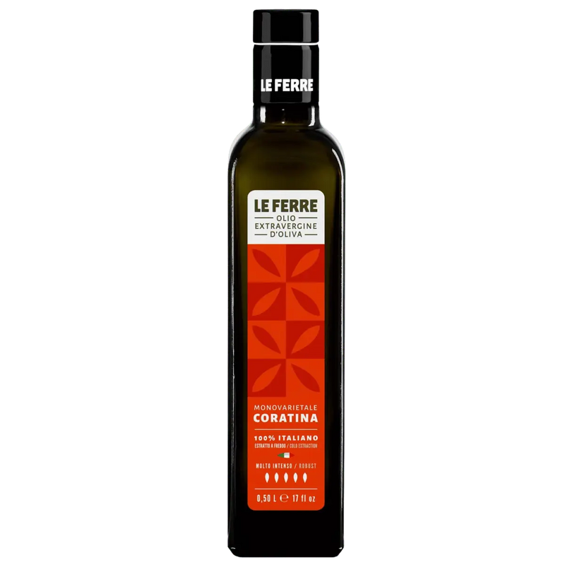 2025 Le Ferre Coratina Extra Virgin Olive Oil, 750ml