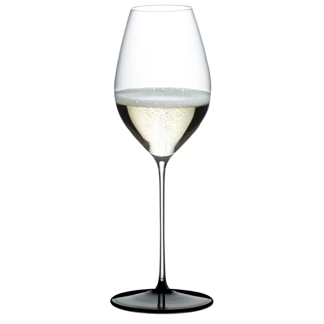 Riedel Fatto A Mano Black Tie Champagne / Sauvignon Blanc Your Store