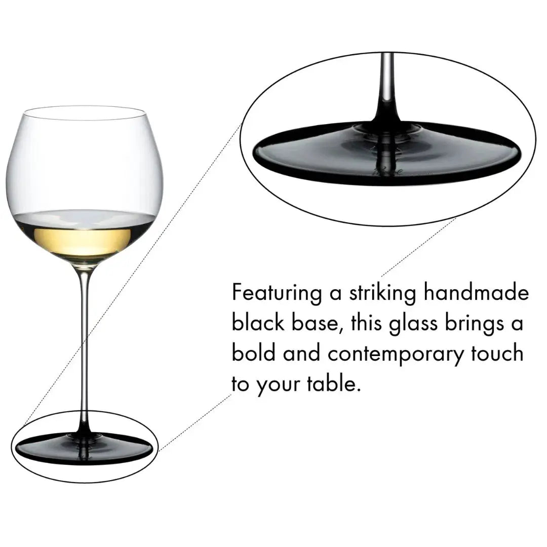 Riedel Fatto A Mano Black Tie Chardonnay Your Store