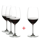 Riedel Veritas Cabernet/Merlot - Value Pack Buy 3 Get 4 Your Store