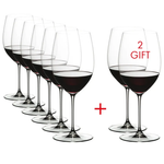 Riedel Veritas Cabernet Sauvignon/Merlot Glass - Value Pack - Buy 6 Get 8 Your Store