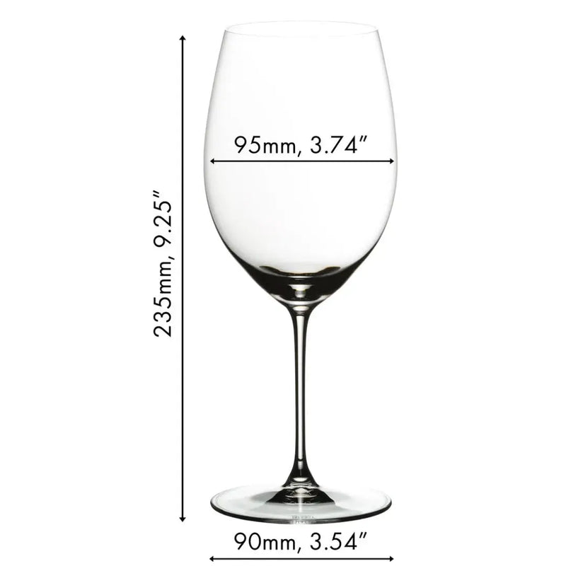 Riedel Veritas Cabernet Sauvignon/Merlot Glass - Value Pack - Buy 6 Get 8 Your Store