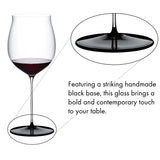 Riedel Fatto A Mano Black Tie Burgundy Grand Cru Your Store