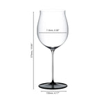 Riedel Fatto A Mano Black Tie Burgundy Grand Cru Your Store
