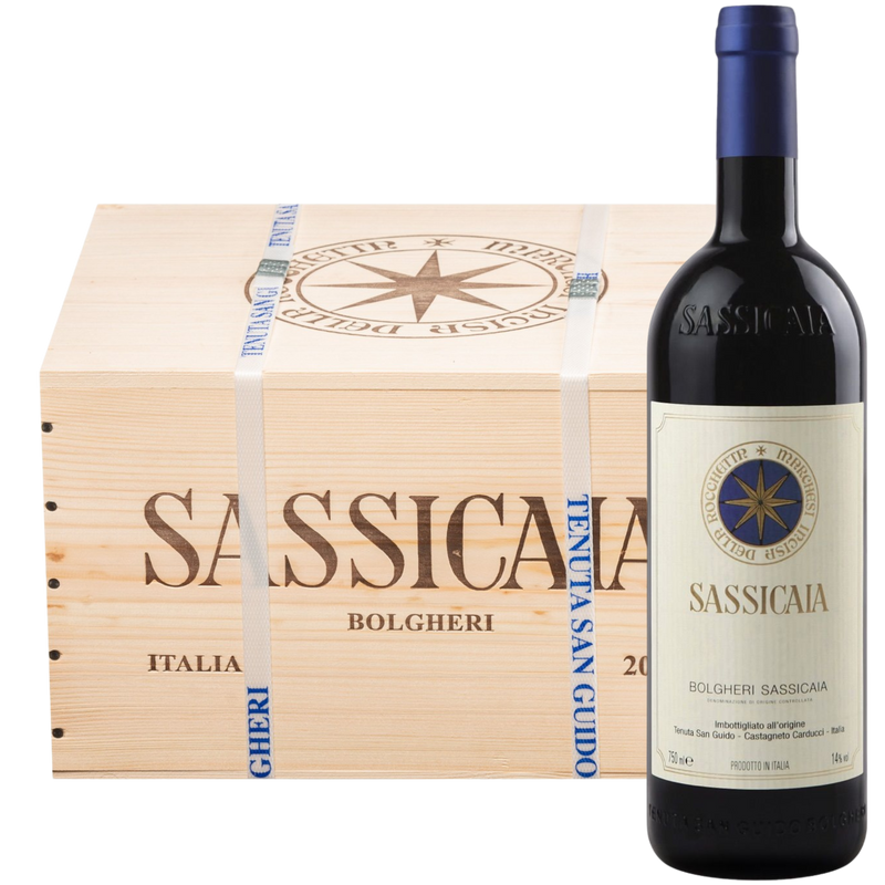 2022 Sassicaia, Tenuta San Guido - 6 bottle Pack Your Store
