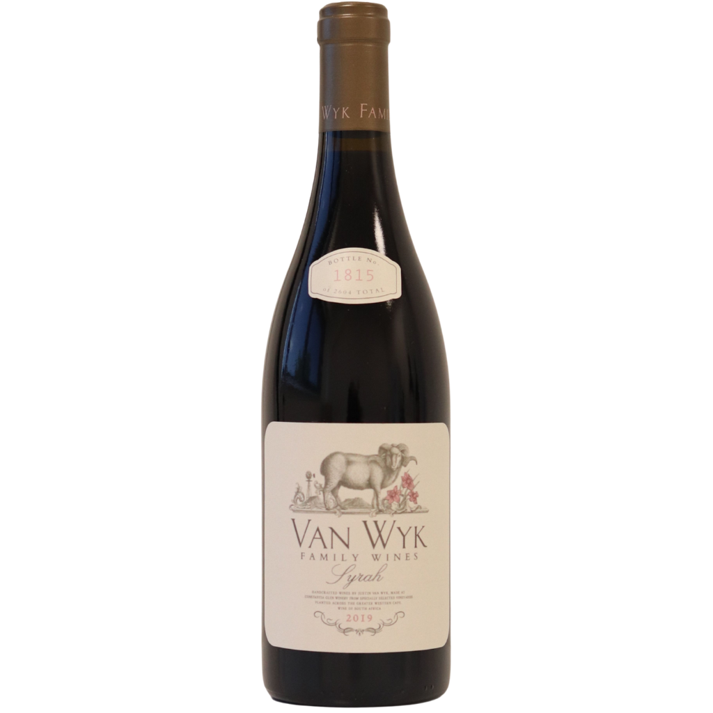 2019 Syrah, Van Wyk Family Wines Your Store
